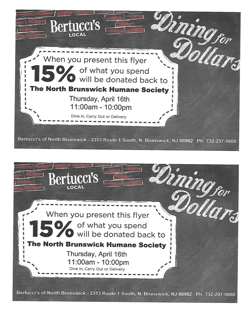 Bertucci's April 2015