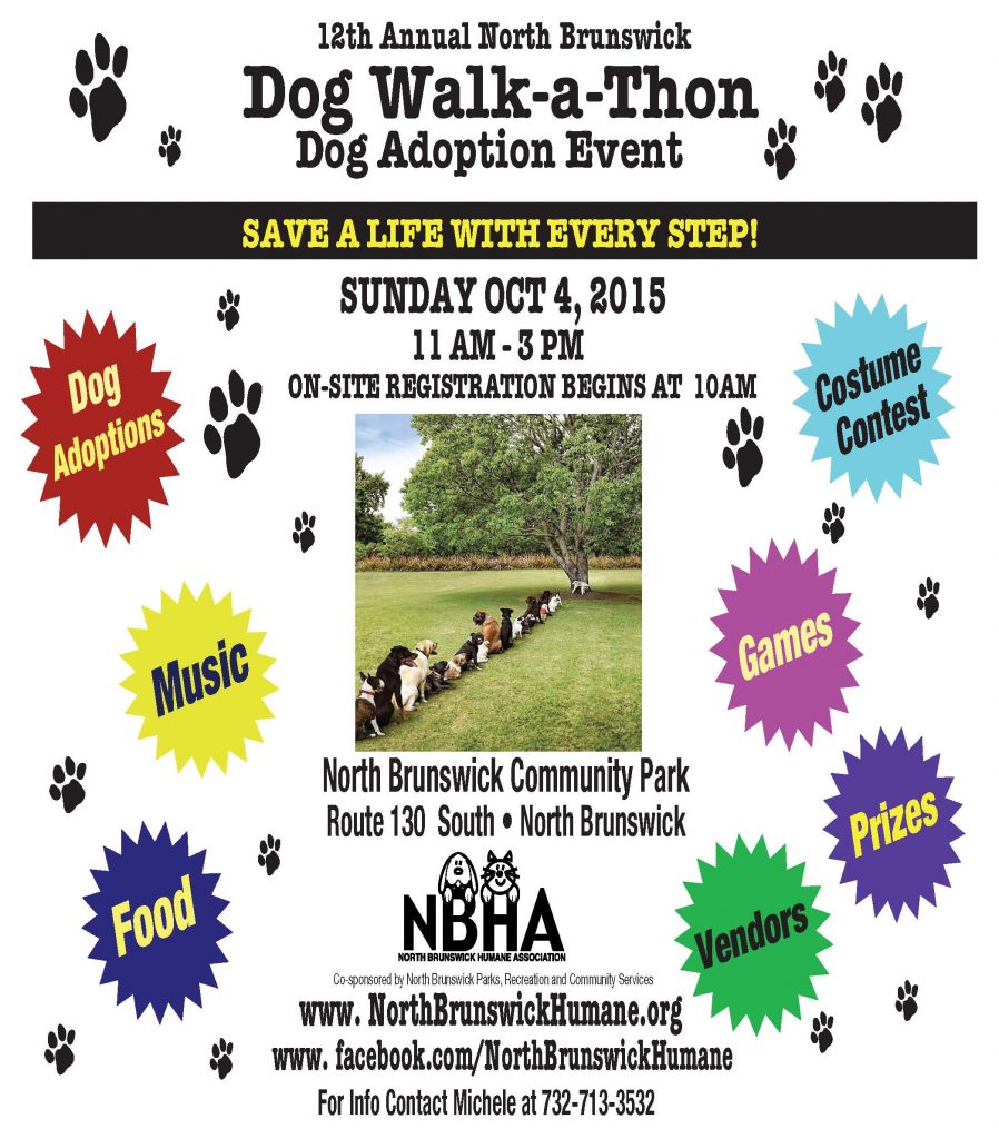 2015 Dog Walk Poster