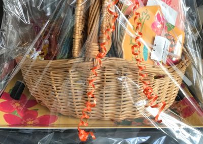 Picnic Items Basket