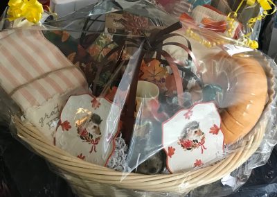 Thanksgiving Items Basket