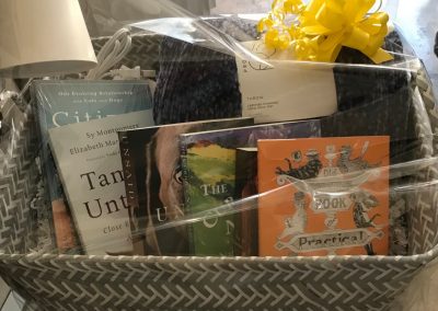 NBHA Tricky Tray Book Lovers basket