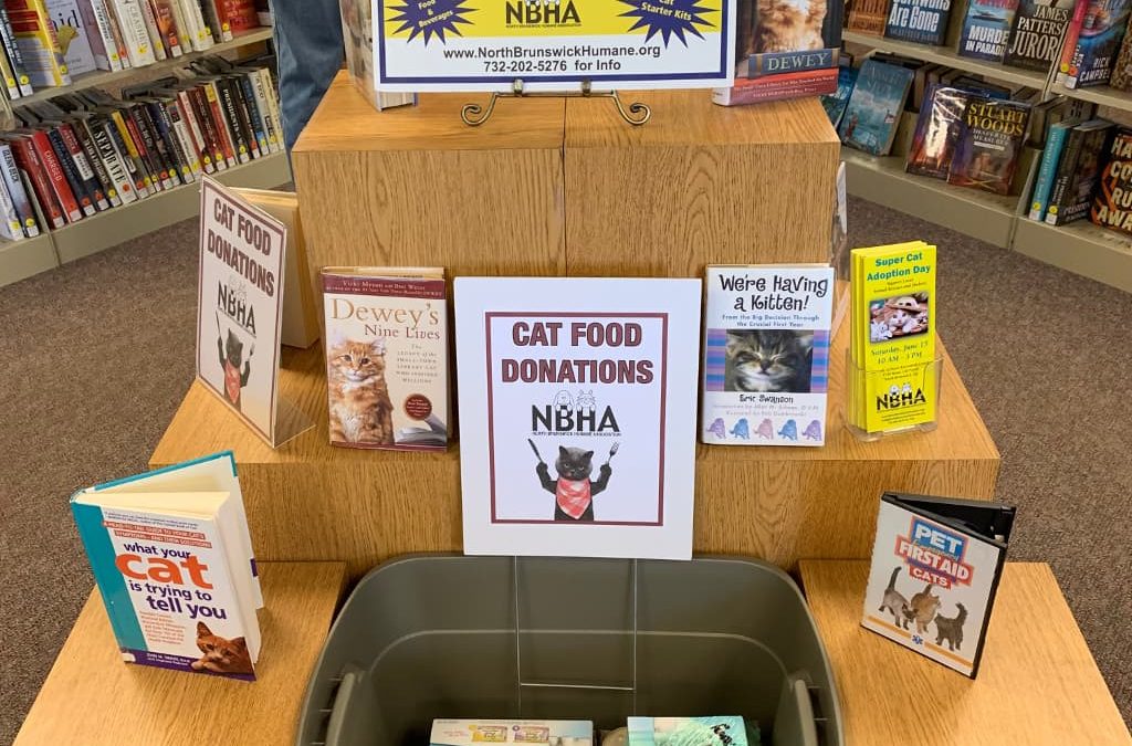 North Brunswick Library Cat Food Drive