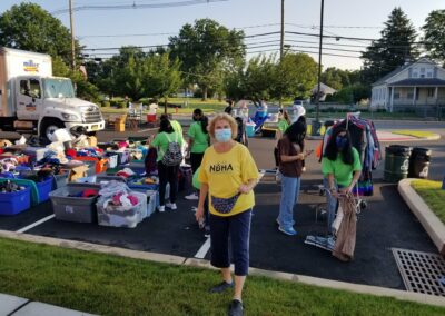 07/24/2021 NBHA Yard Sale Set Up