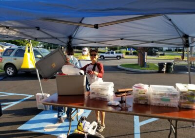 07/24/2021 NBHA Yard Sale Set Up